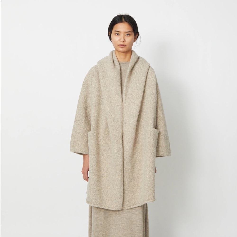 Lauren Manoogian Ecru Capote coat!